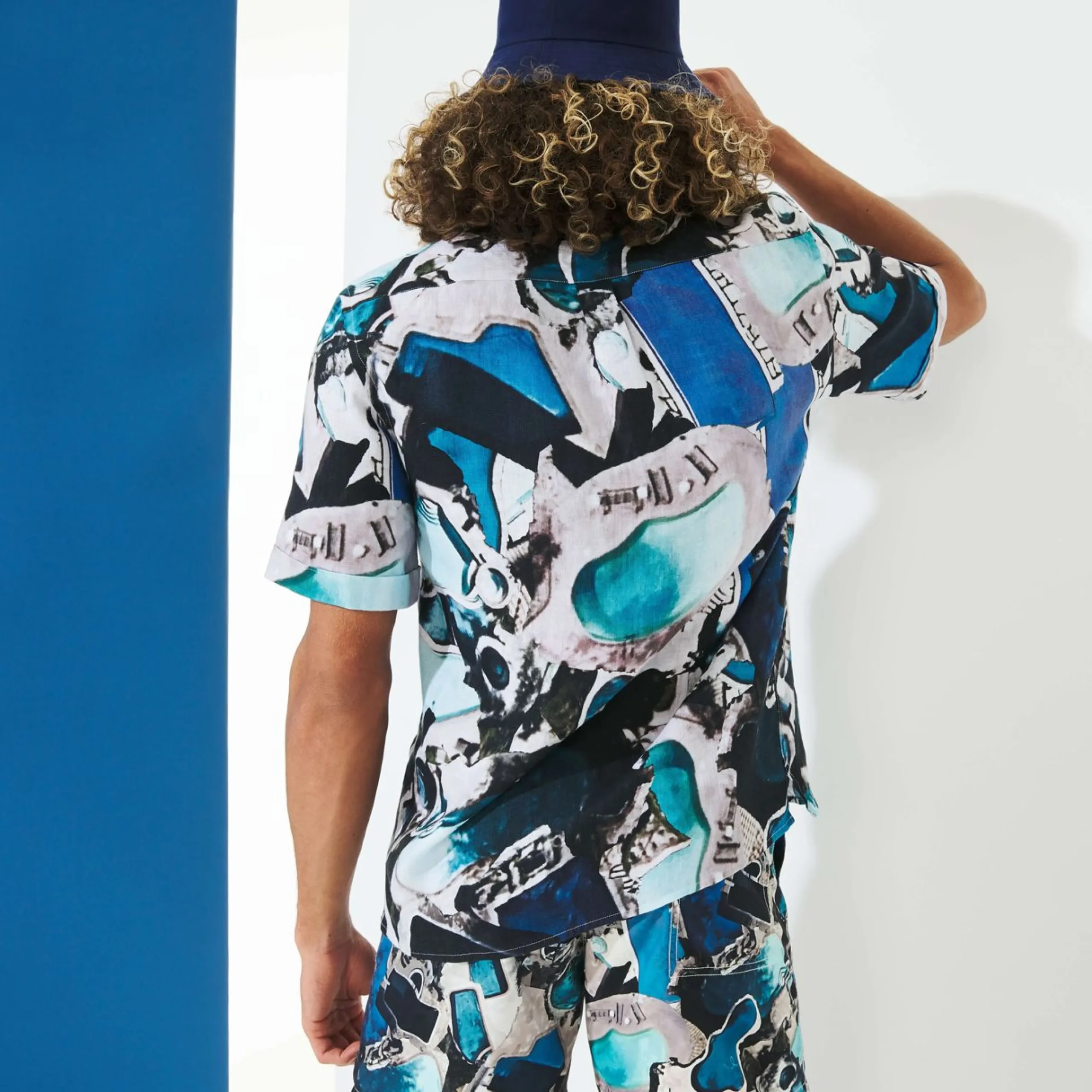 Homme Vilebrequin Chemises^Chemise Bowling En Lin Homme Californian Pool Dogtown - X Highsnobiety