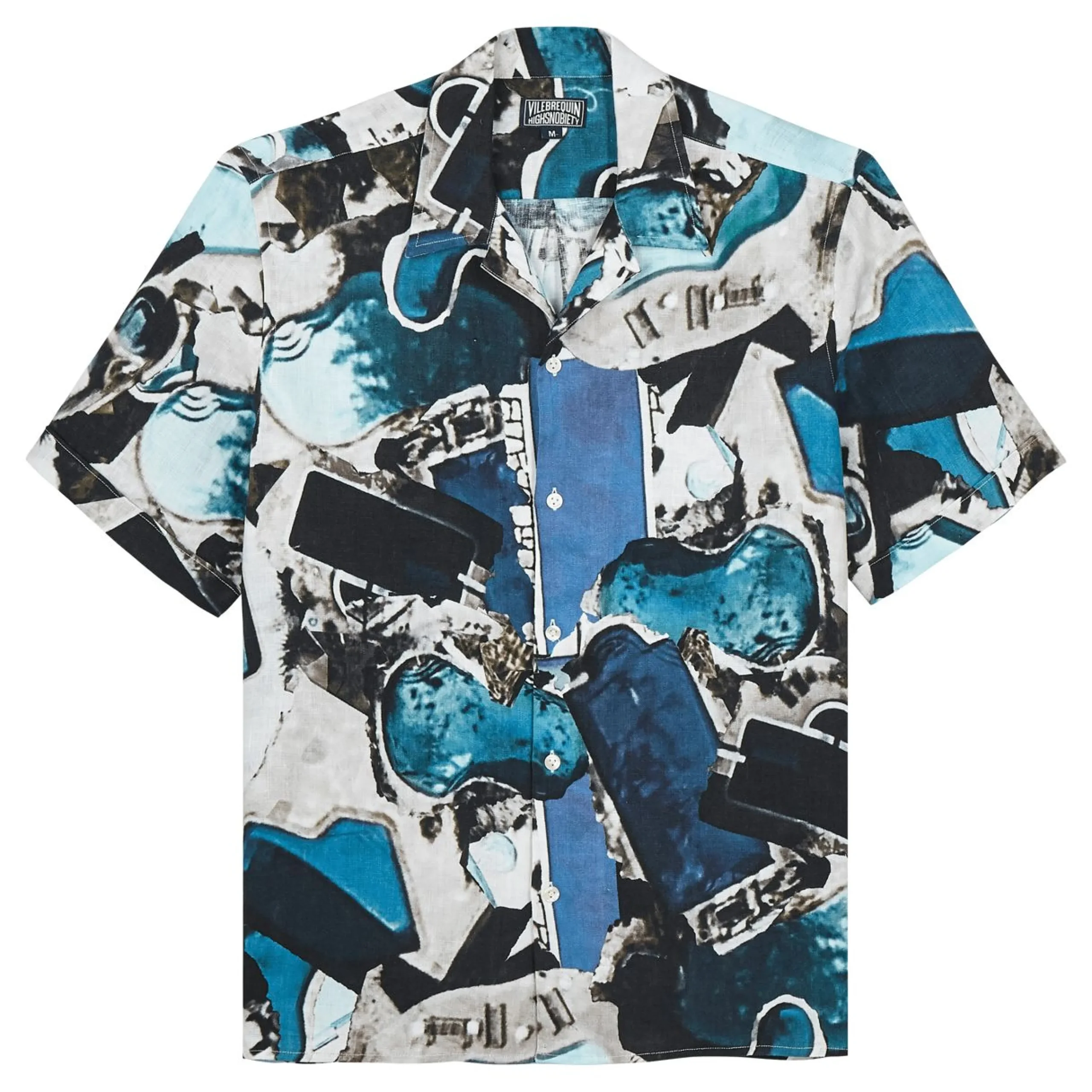 Homme Vilebrequin Chemises^Chemise Bowling En Lin Homme Californian Pool Dogtown - X Highsnobiety