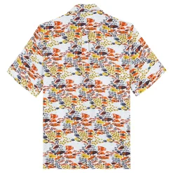 Homme Vilebrequin Chemises^Chemise Bowling En Lin Homme Fish Family