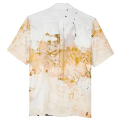 Homme Vilebrequin Chemises^Chemise Bowling En Lin Homme Distortive Water - X Highsnobiety