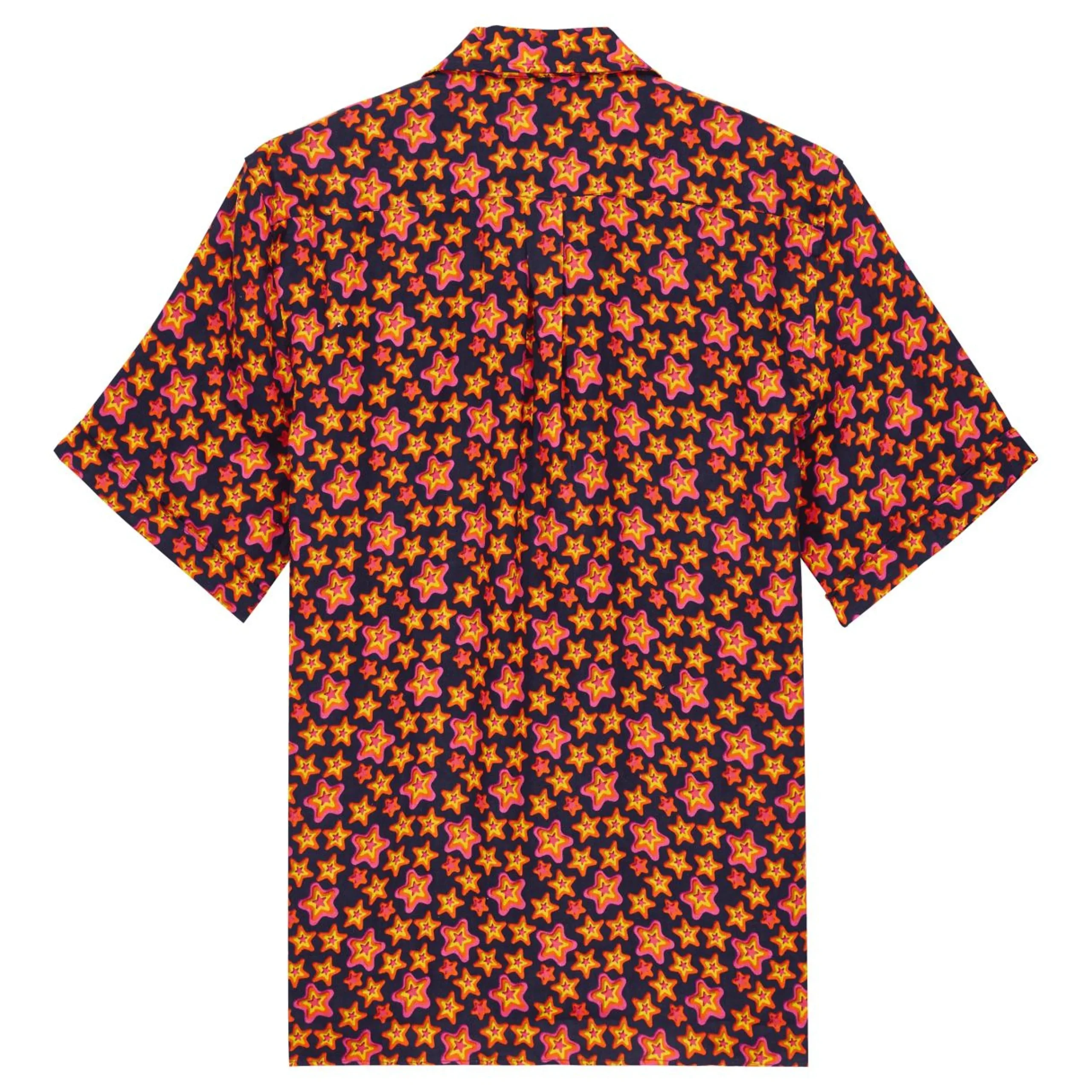 Homme Vilebrequin Chemises^Chemise Bowling En Lin Stars Gift Homme