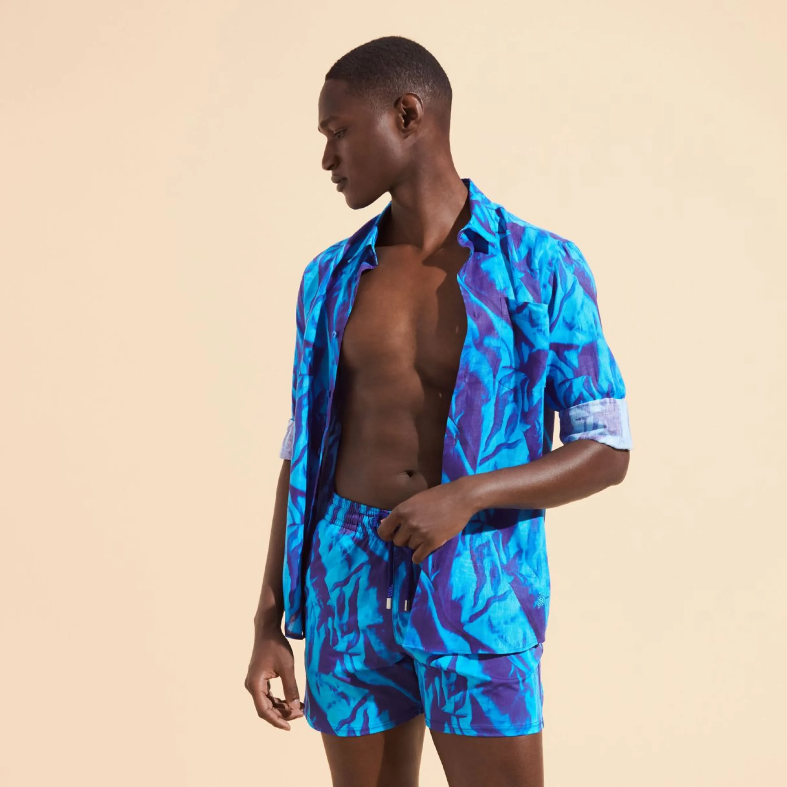 Homme Vilebrequin Chemises^Chemise En Lin Homme Les Draps Froisses