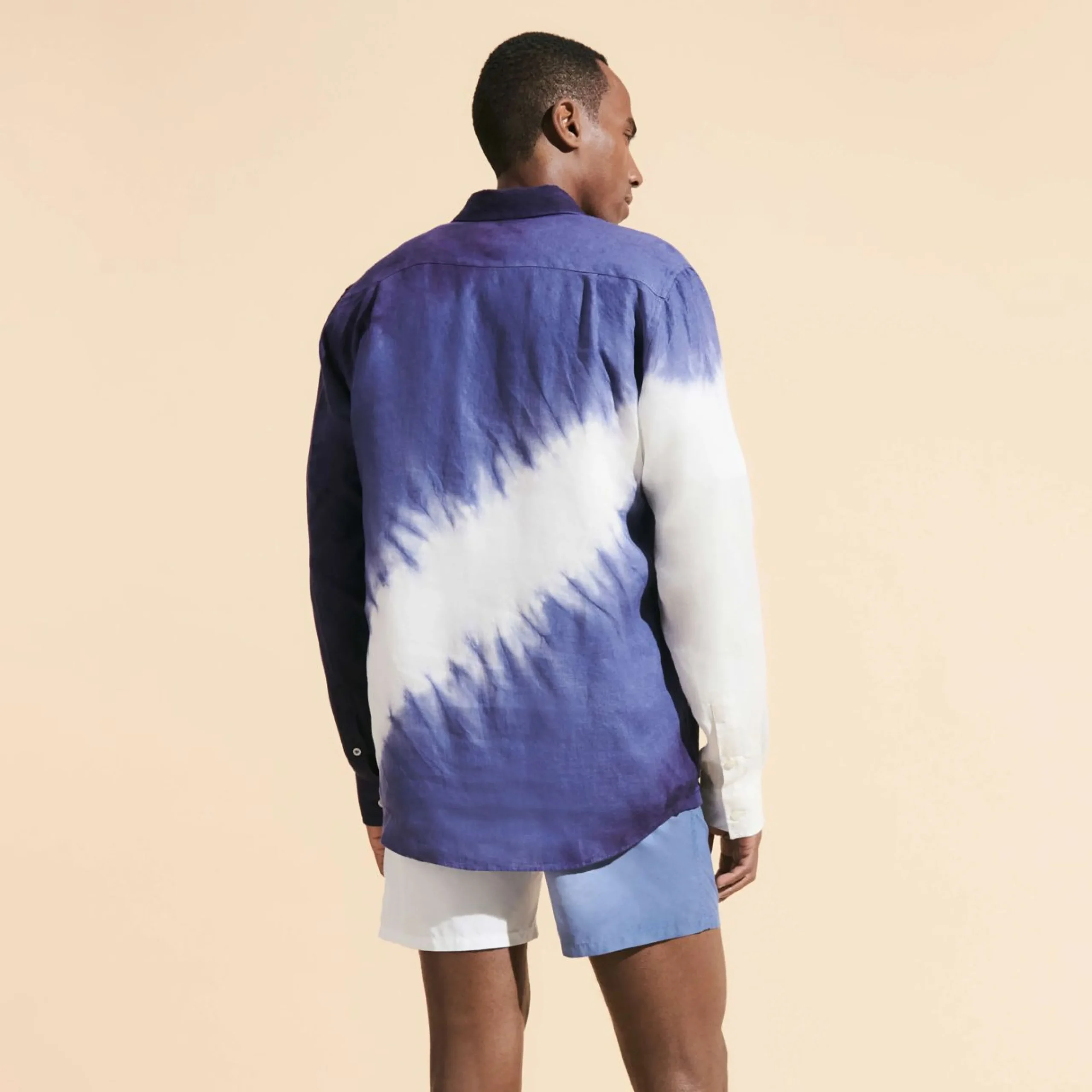 Homme Vilebrequin Chemises^Chemise En Lin Homme Tie & Dye