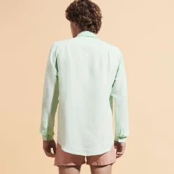 Homme Vilebrequin Chemises^Chemise En Lin Homme Uni