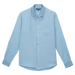 Homme Vilebrequin Chemises^Chemise En Lin Homme Uni