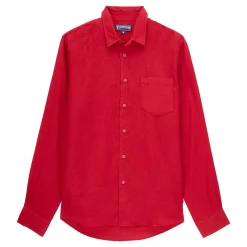 Homme Vilebrequin Chemises^Chemise En Lin Homme Unie