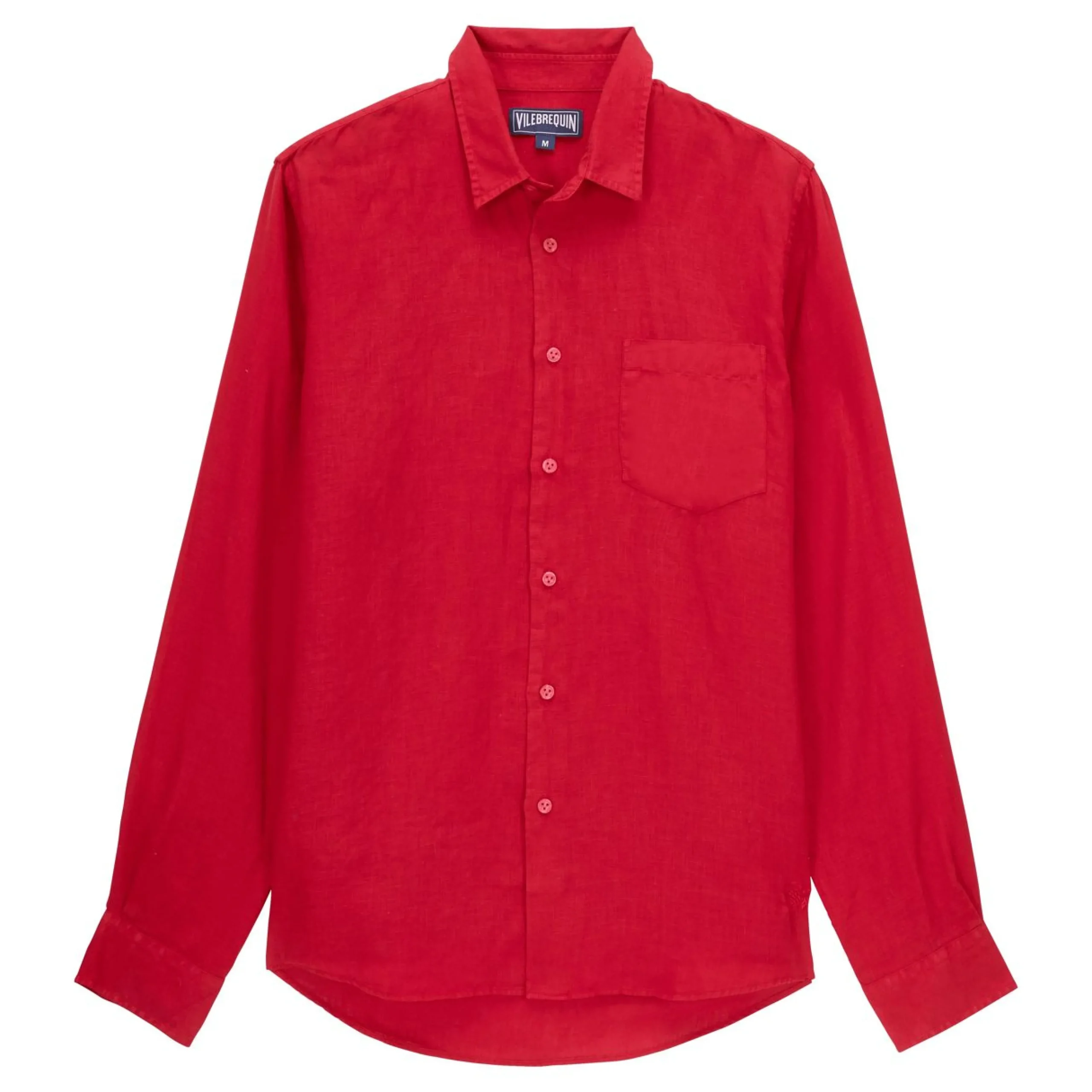 Homme Vilebrequin Chemises^Chemise En Lin Homme Unie