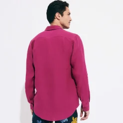Homme Vilebrequin Chemises^Chemise En Lin Homme Unie