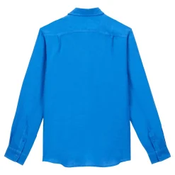 Homme Vilebrequin Chemises^Chemise En Lin Homme Unie