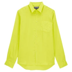 Homme Vilebrequin Chemises^Chemise En Lin Homme Unie