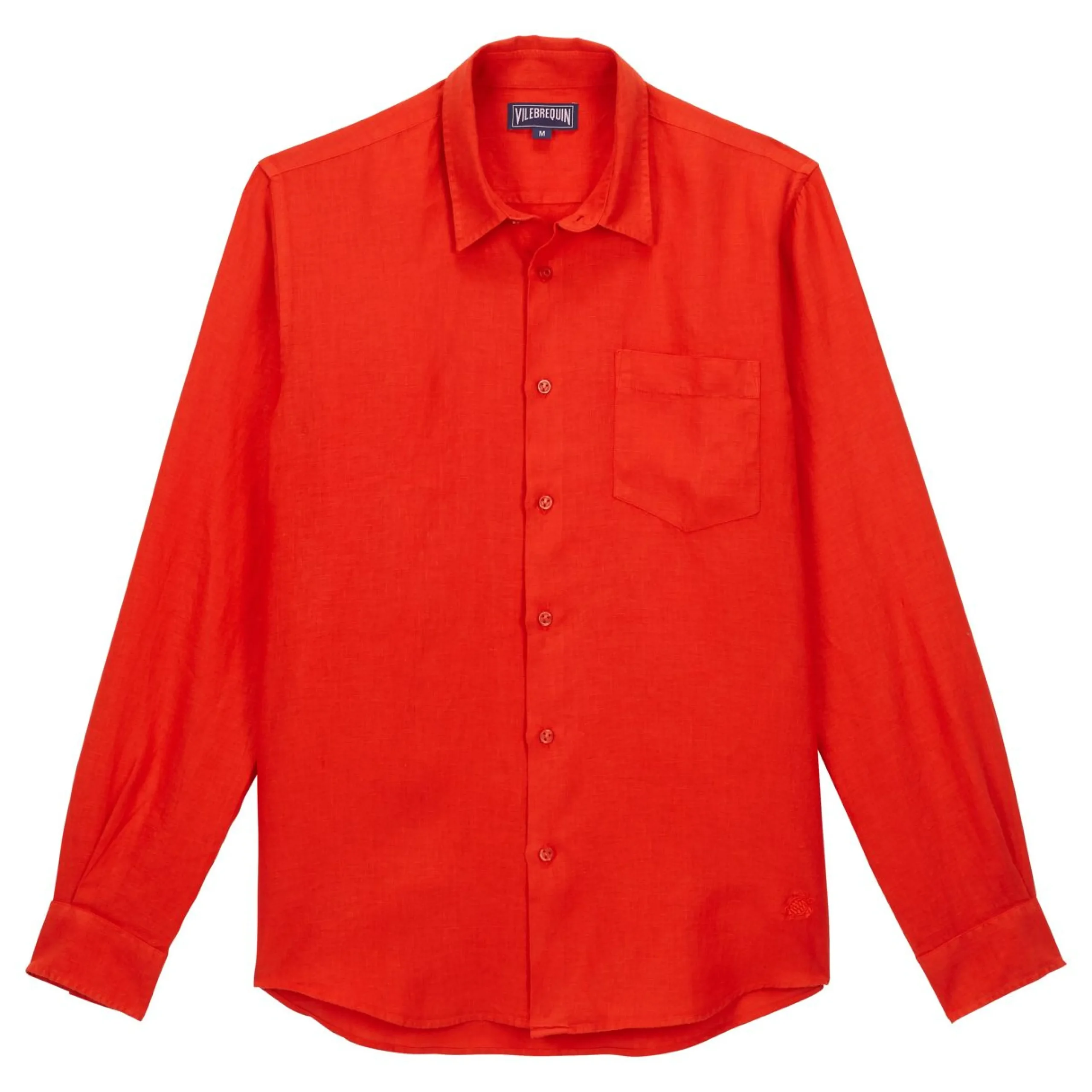 Homme Vilebrequin Chemises^Chemise En Lin Homme Unie