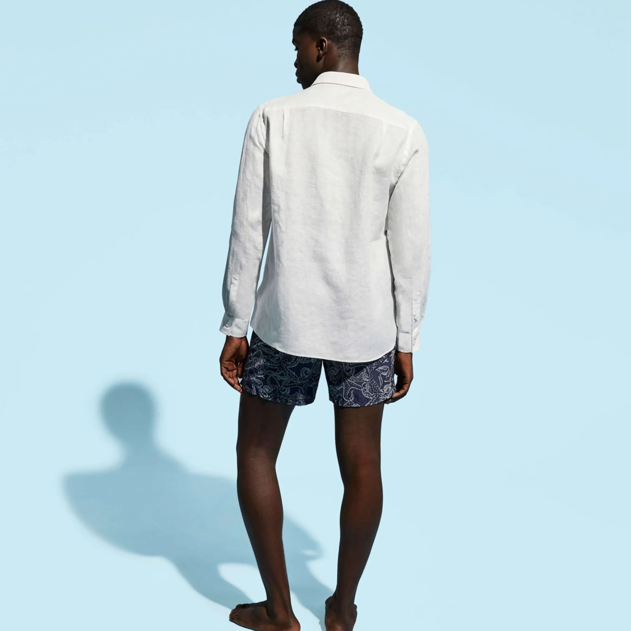 Homme Vilebrequin Chemises^Chemise En Lin Homme Unie