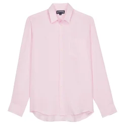 Homme Vilebrequin Chemises^Chemise En Lin Homme Unie