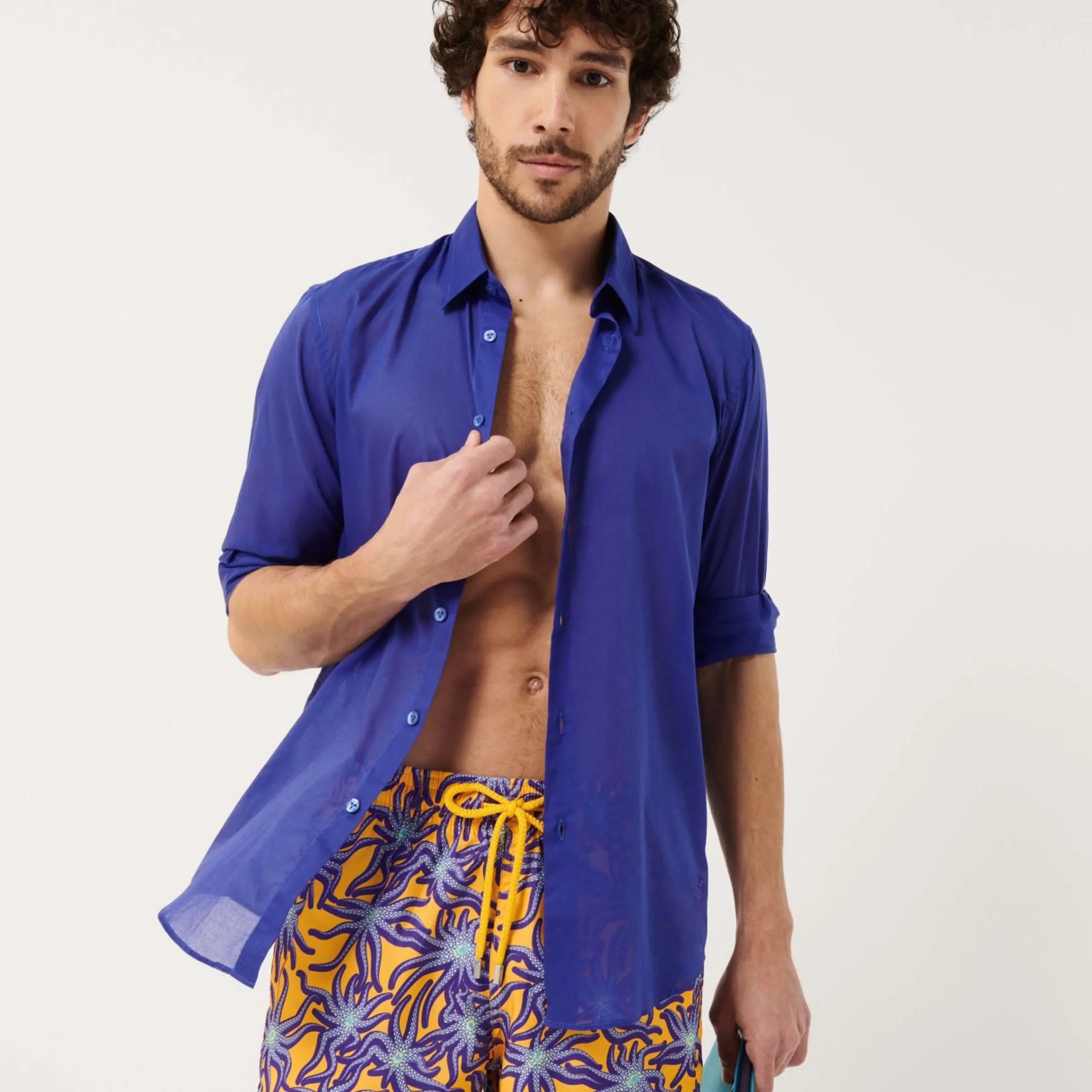 Femme Vilebrequin Chemises^Chemise En Voile De Coton Organique Unisexe Unie