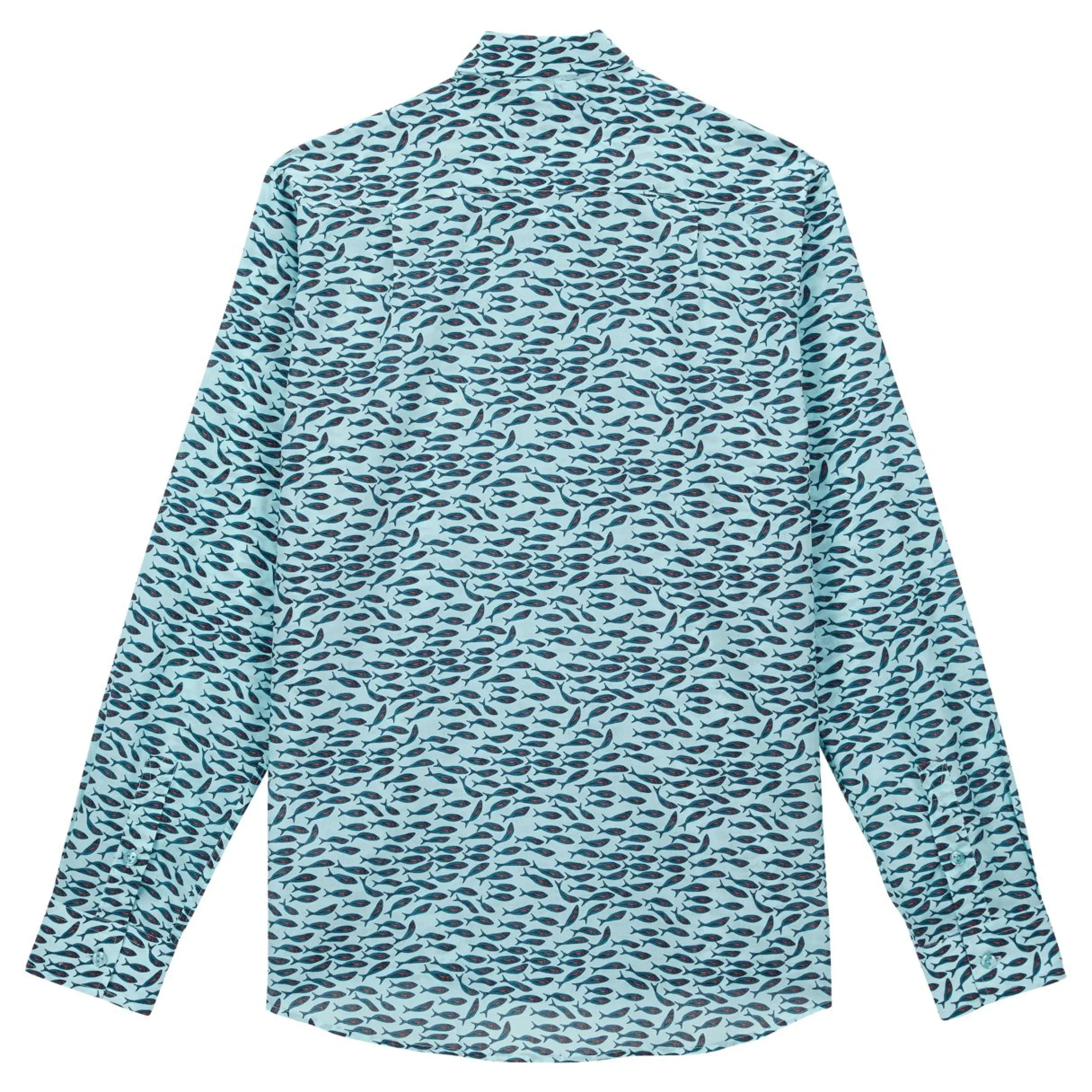 Femme Vilebrequin Chemises^Chemise En Voile De Coton Organique Unisexe Gulf Stream