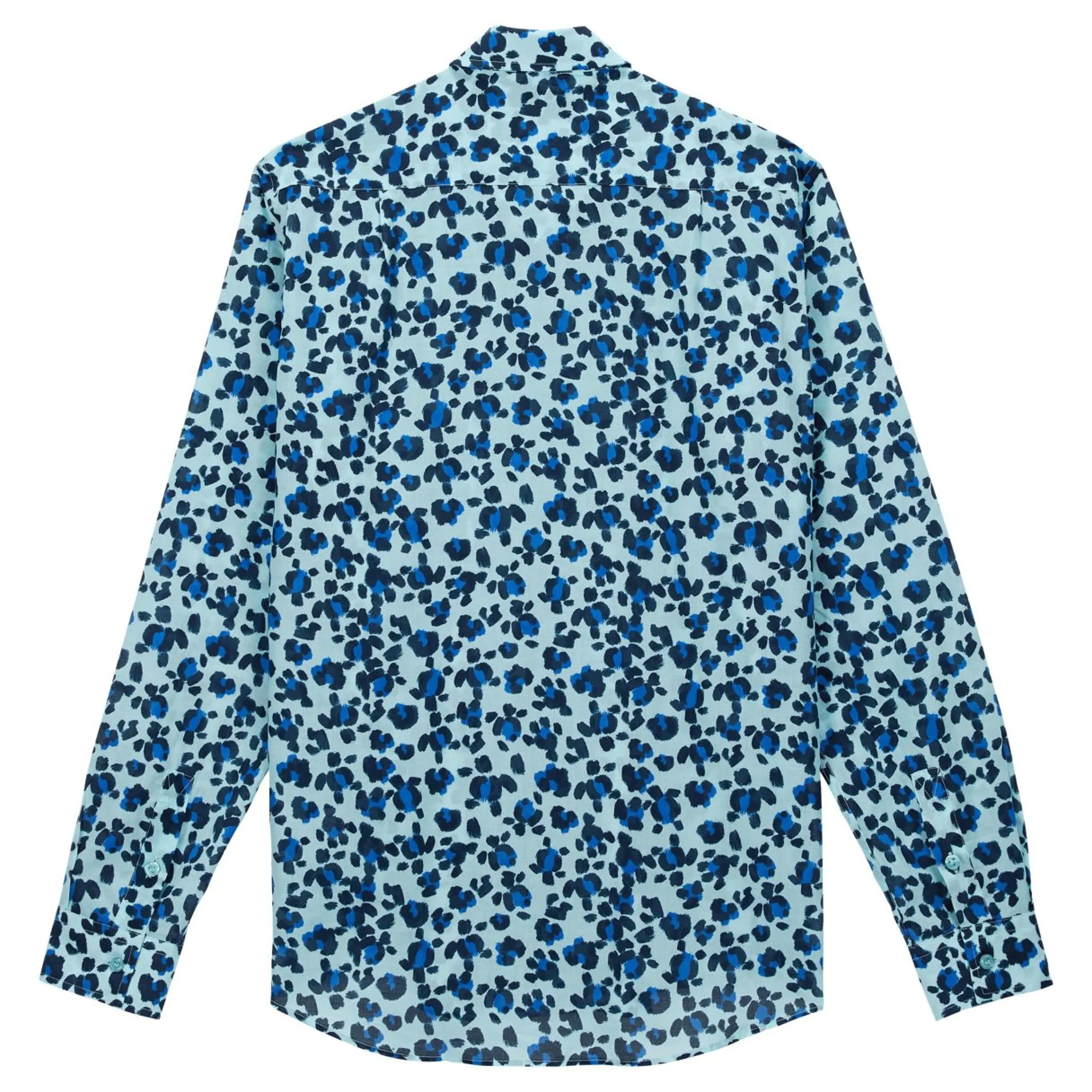 Femme Vilebrequin Chemises^Chemise En Voile De Coton Organique Unisexe Turtles Leopard