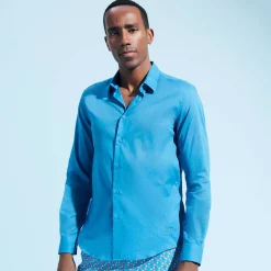 Femme Vilebrequin Chemises^Chemise En Voile De Coton Organique Unisexe Unie