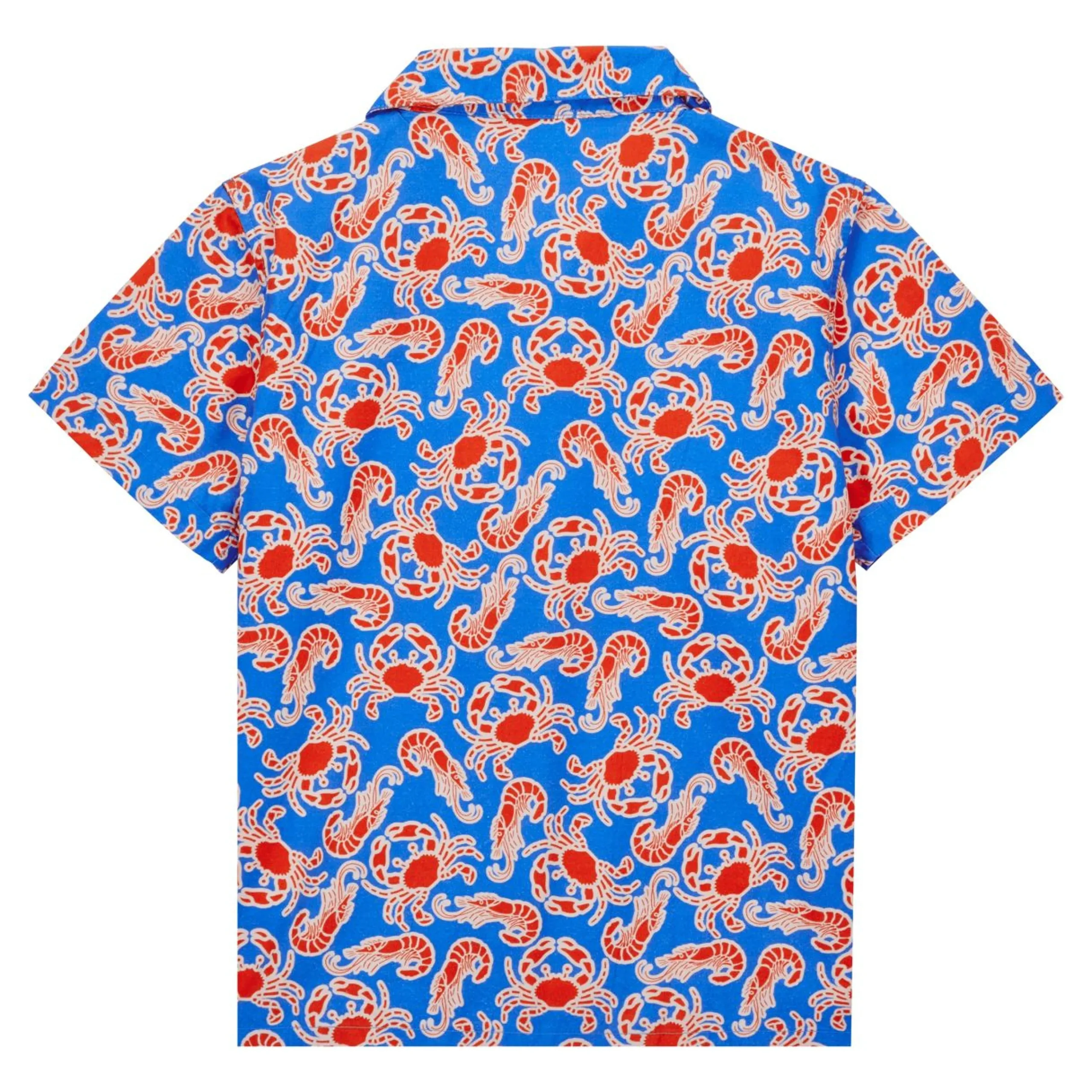 Homme Vilebrequin Le Père & Fils^Chemise Garçon Crabs & Shrimps