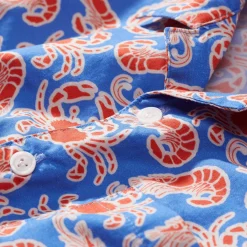 Homme Vilebrequin Le Père & Fils^Chemise Garçon Crabs & Shrimps