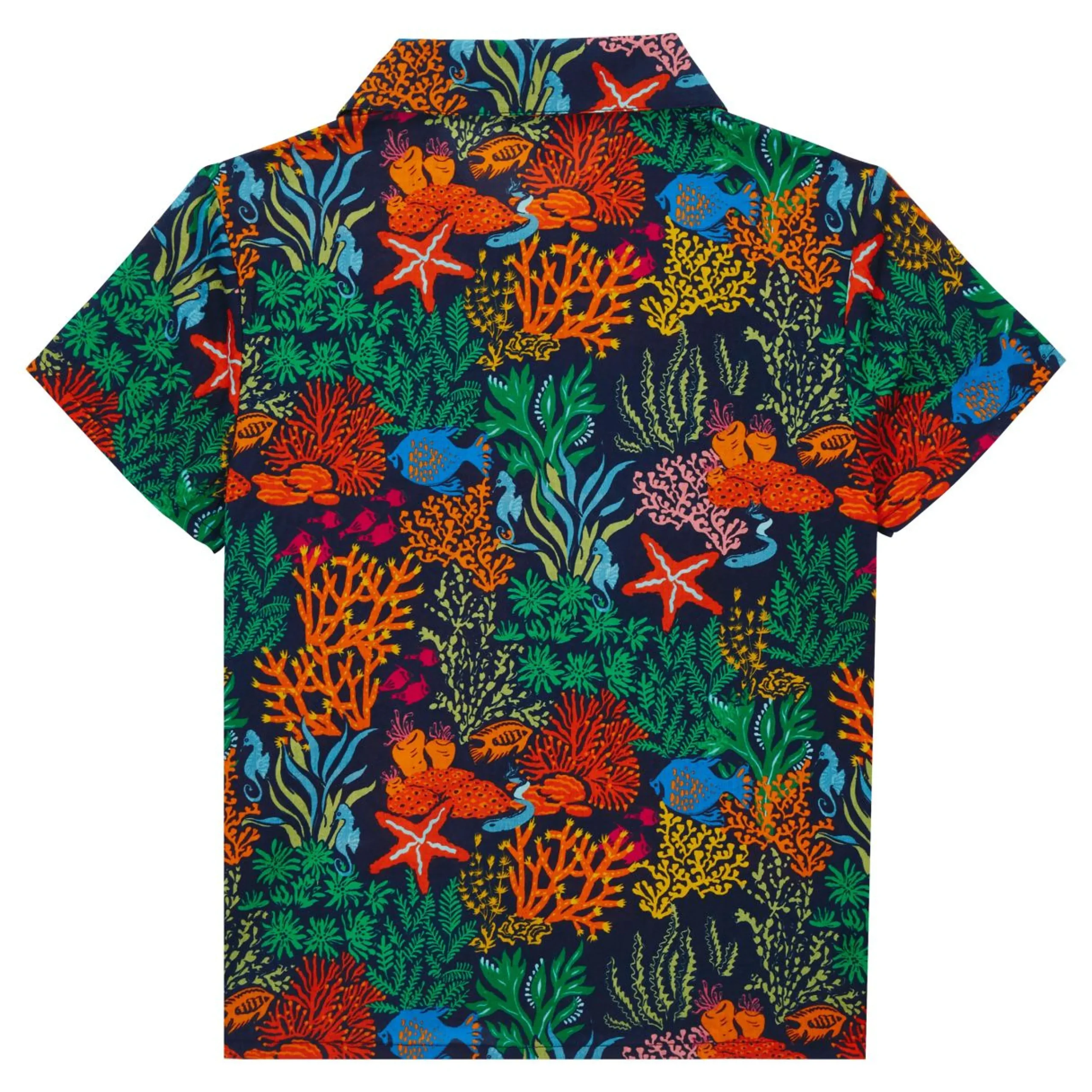 Garçon Vilebrequin Chemises^Chemise Garçon Fonds Marins Multicolores
