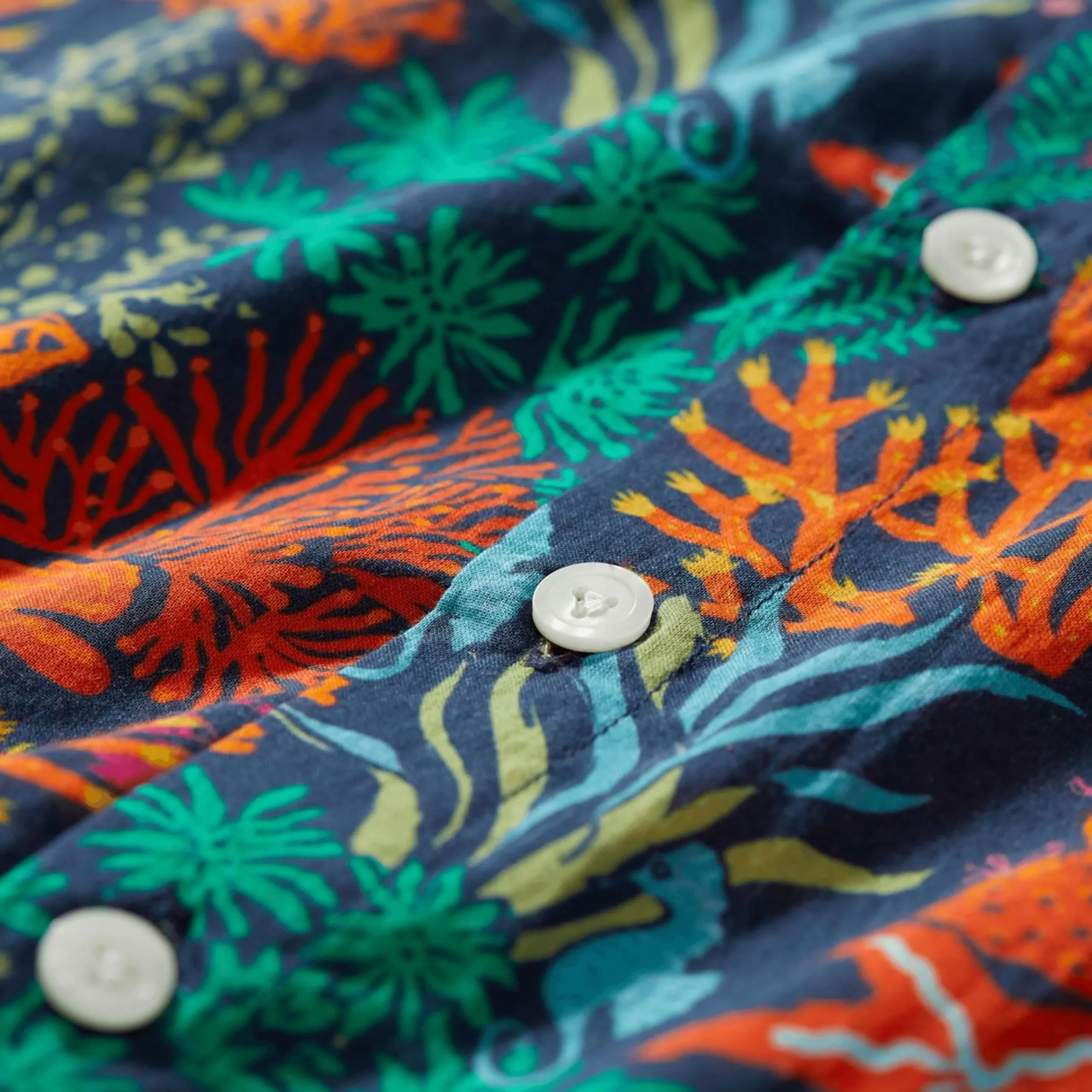 Garçon Vilebrequin Chemises^Chemise Garçon Fonds Marins Multicolores