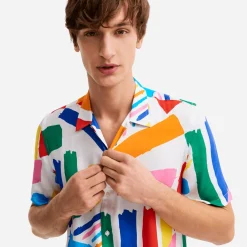 Homme Vilebrequin Chemises^Chemise Manches Courtes Homme Dazzle - X Jcc+ - Edition Limitee