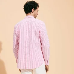 Homme Vilebrequin Chemises^Chemise Seersucker Homme