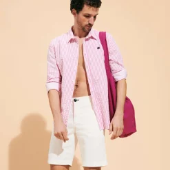 Homme Vilebrequin Chemises^Chemise Seersucker Homme