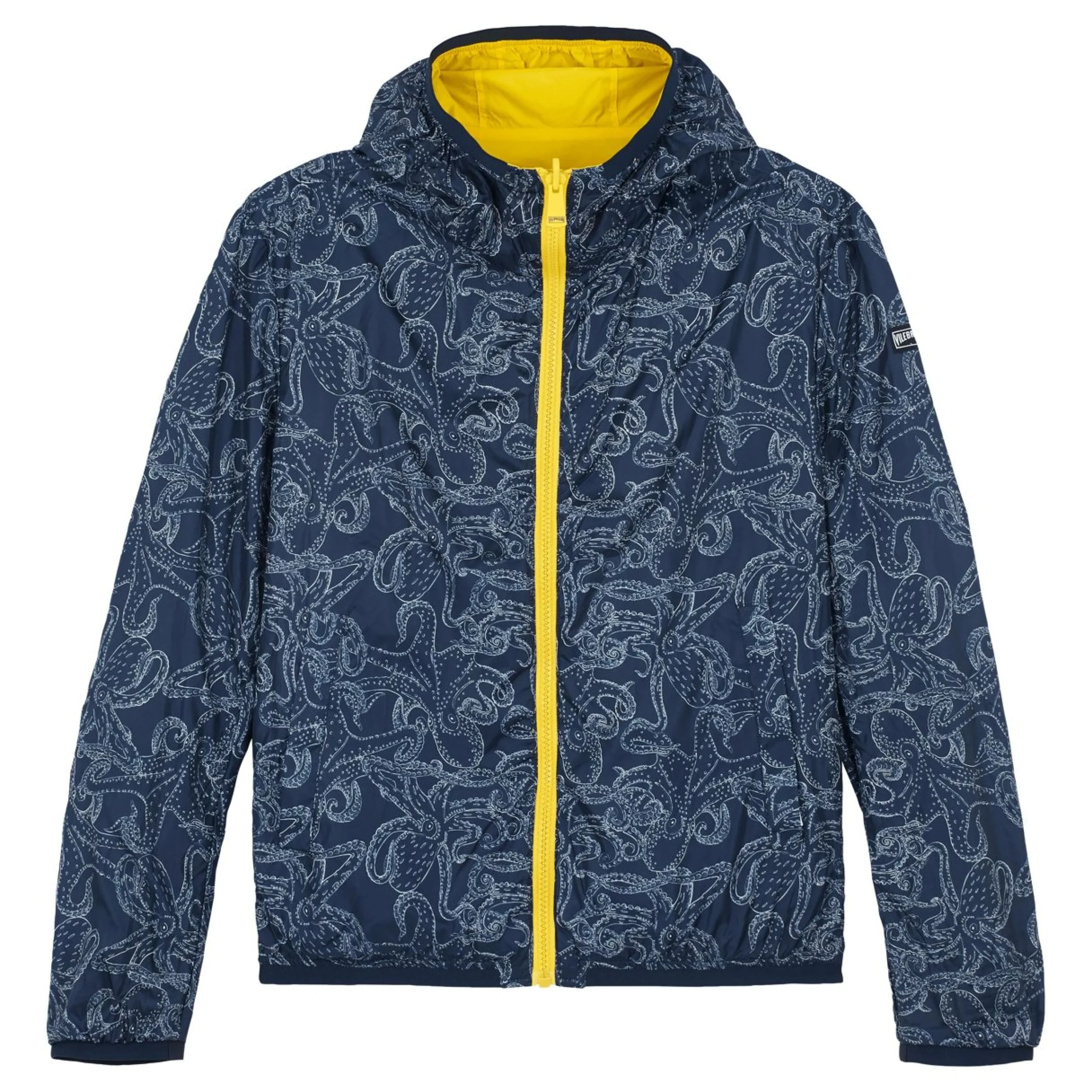 Homme Vilebrequin Vestes Et Manteaux^Coupe Vent Reversible Homme Imprime Poulpes Bicolores