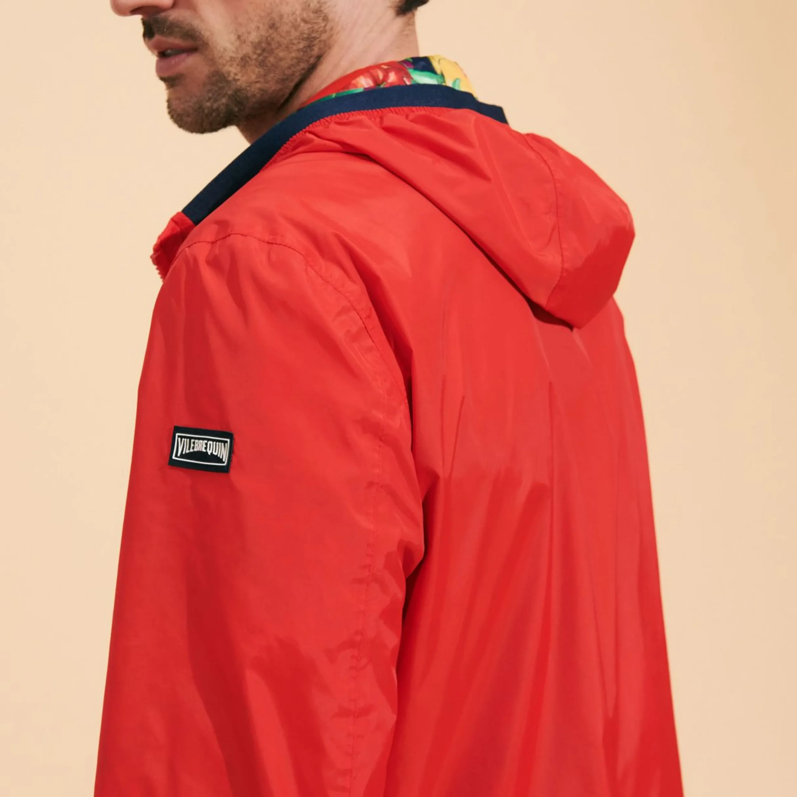 Homme Vilebrequin Vestes Et Manteaux^Coupe Vent Reversible Homme Imprime Marche Provencal