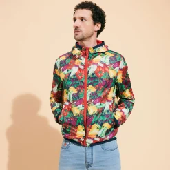 Homme Vilebrequin Vestes Et Manteaux^Coupe Vent Reversible Homme Imprime Marche Provencal