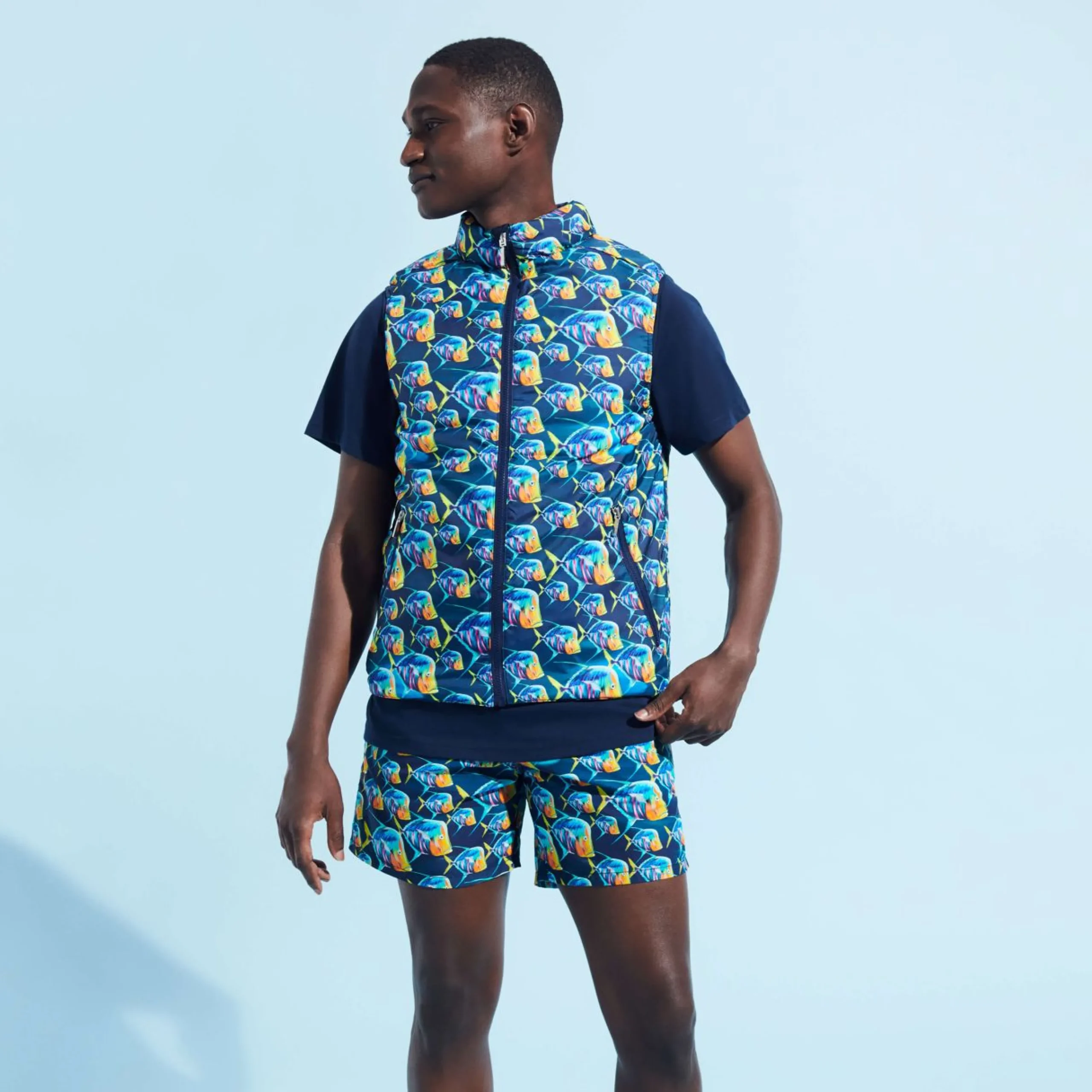 Homme Vilebrequin Vestes Et Manteaux^Doudoune Reversible Unisexe Piranhas