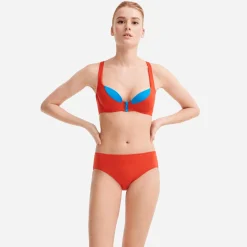 Femme Vilebrequin Haut A Armature^Haut De Maillot De Bain A Armatures Femme Contraste - X Jcc+ - Edition Limitee