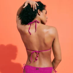 Femme Vilebrequin Haut Triangle^Haut De Maillot De Bain Femme Triangle Plumetis