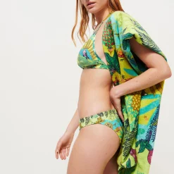 Femme Vilebrequin Tous Les Hauts^Haut De Maillot De Bain Foulard Femme Jungle Rousseau