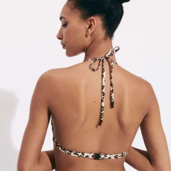 Femme Vilebrequin Tous Les Hauts^Haut De Maillot De Bain Foulard Femme Turtles Leopard