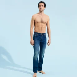 Homme Vilebrequin Pantalons^Jeans 5 Poches Homme Imprime Sud