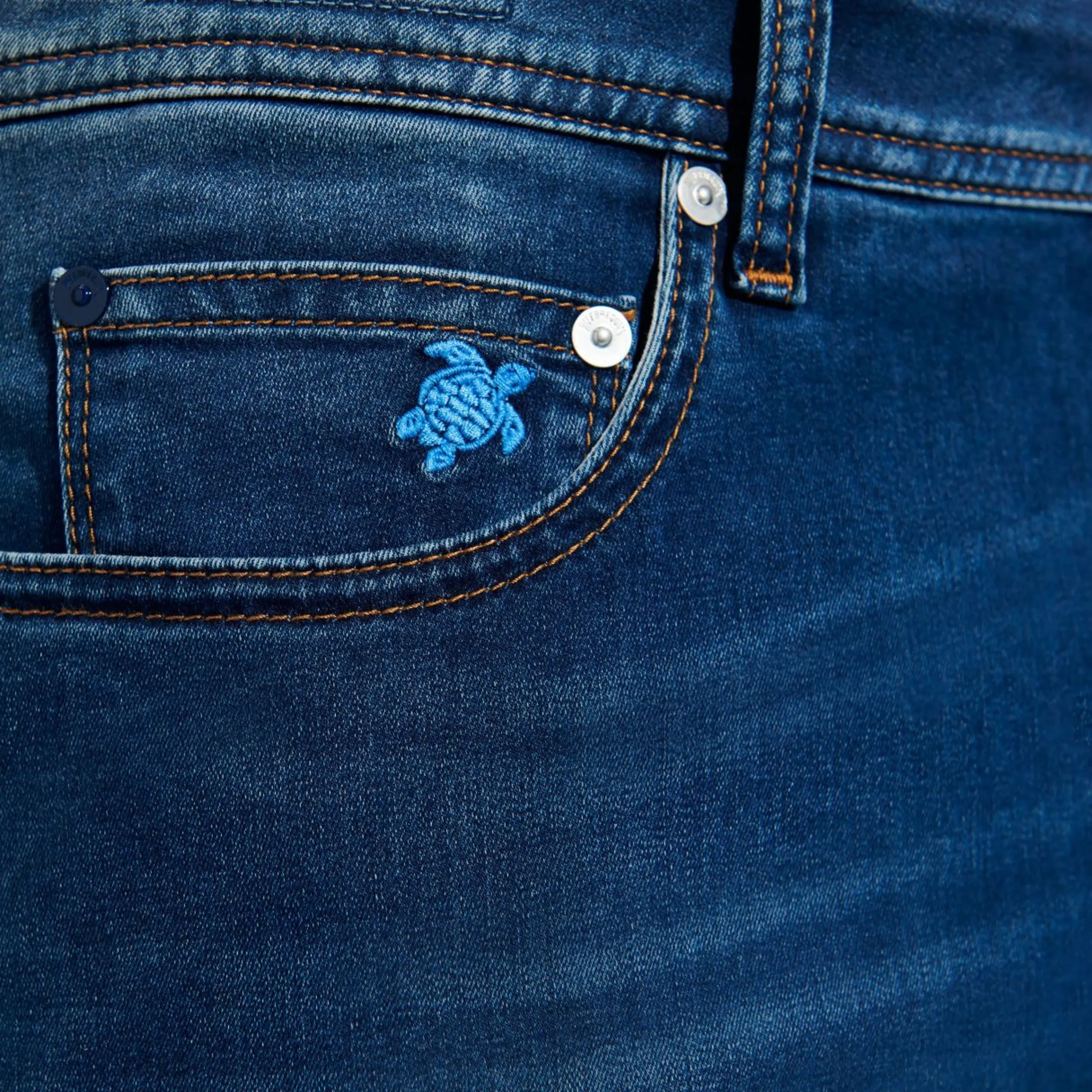 Homme Vilebrequin Pantalons^Jeans 5 Poches Homme Imprime Sud