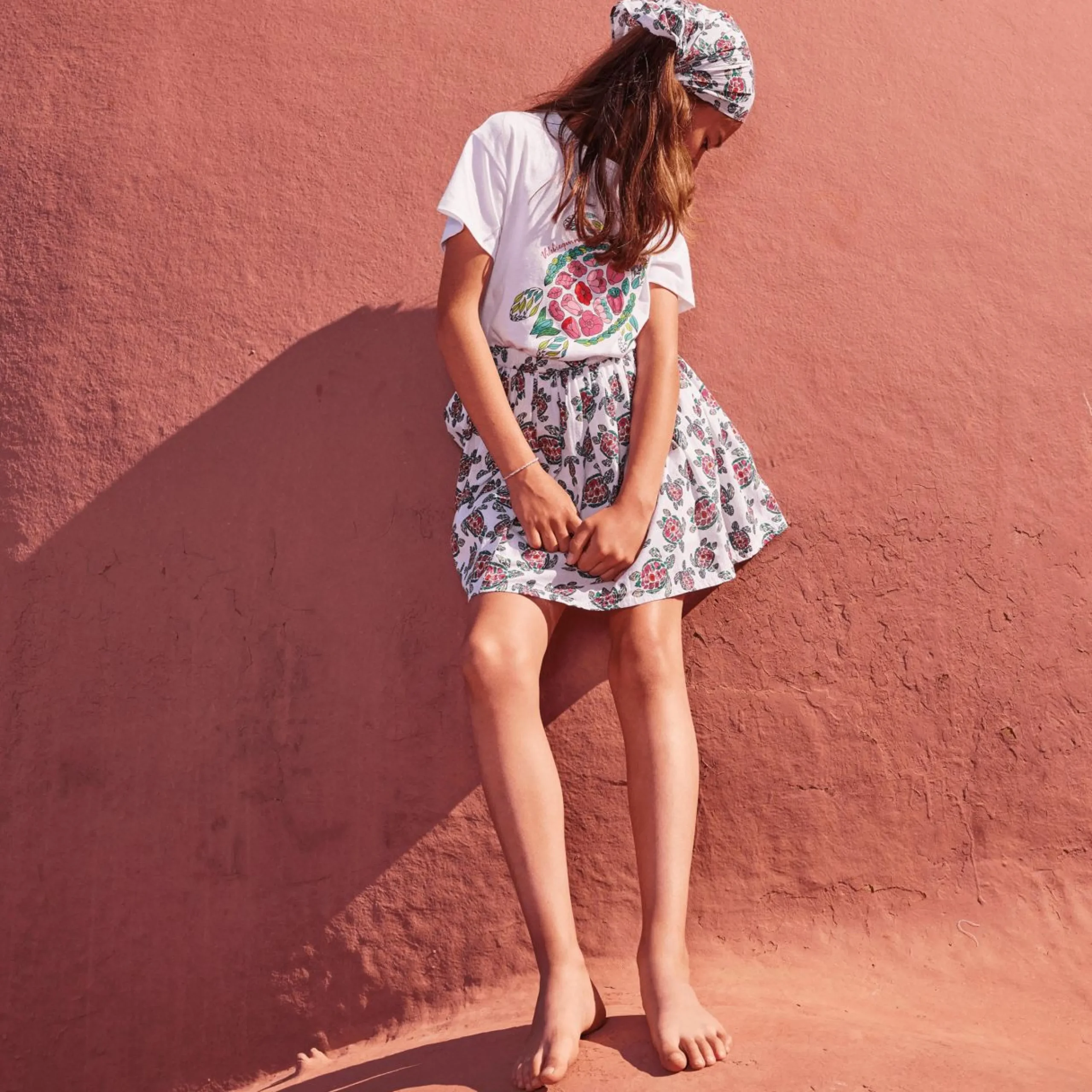Fille Vilebrequin Jupes^Jupe Fille Provencal Turtle
