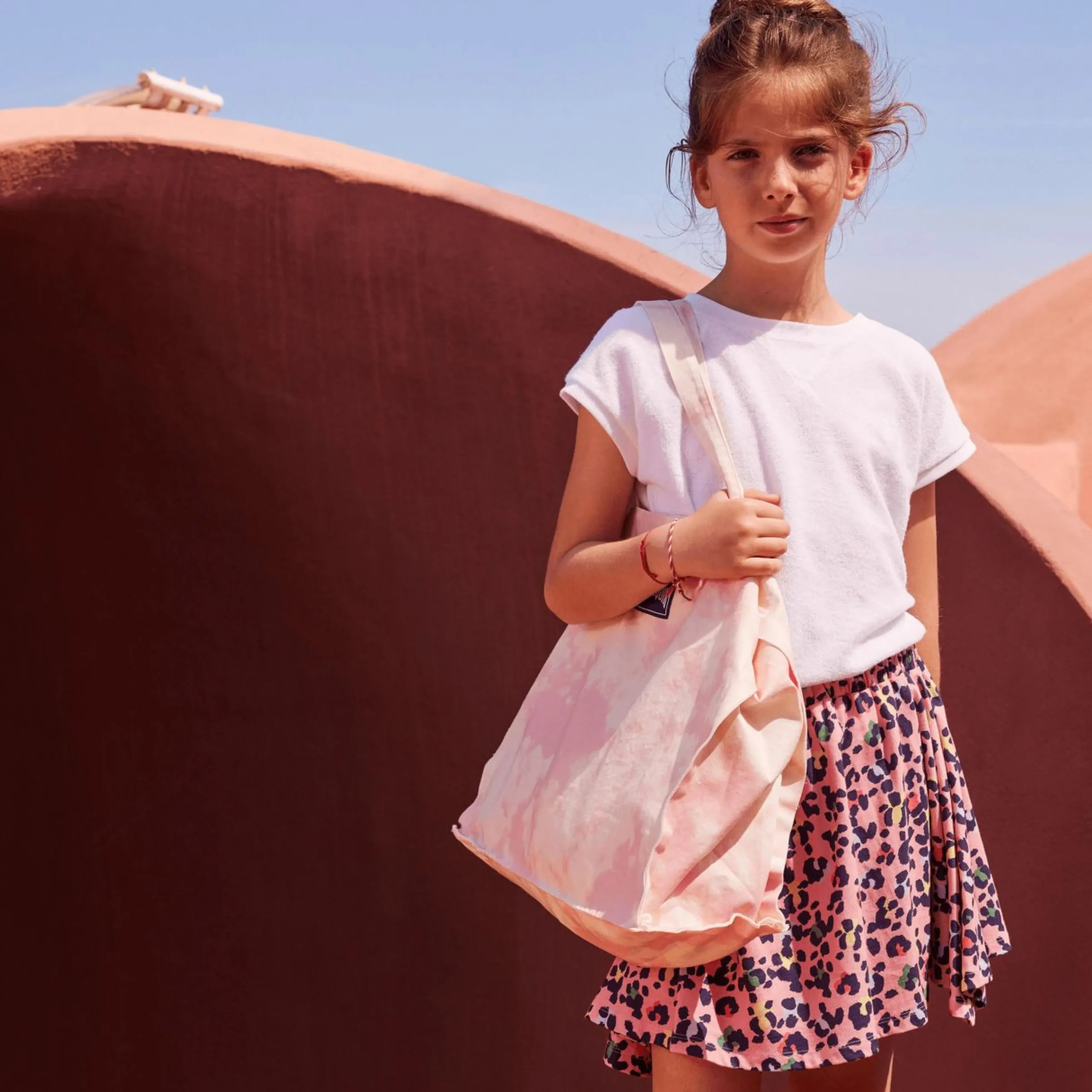 Fille Vilebrequin Jupes^Jupe Fille Turtles Leopard