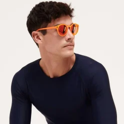 Femme Vilebrequin Lunettes De Soleil^Lunette De Soleil Flottante Orange Unie