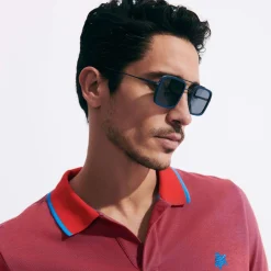 Homme Vilebrequin Lunettes De Soleil^Lunettes De Soleil Bois De Tulipier - Vbq X Shelter