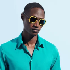 Homme Vilebrequin Lunettes De Soleil^Lunettes De Soleil Bois De Tulipier - Vbq X Shelter