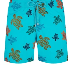 Homme Vilebrequin Le Brodé^Maillot De Bain Brodé Homme Ronde Des Tortues - Edition Limitee