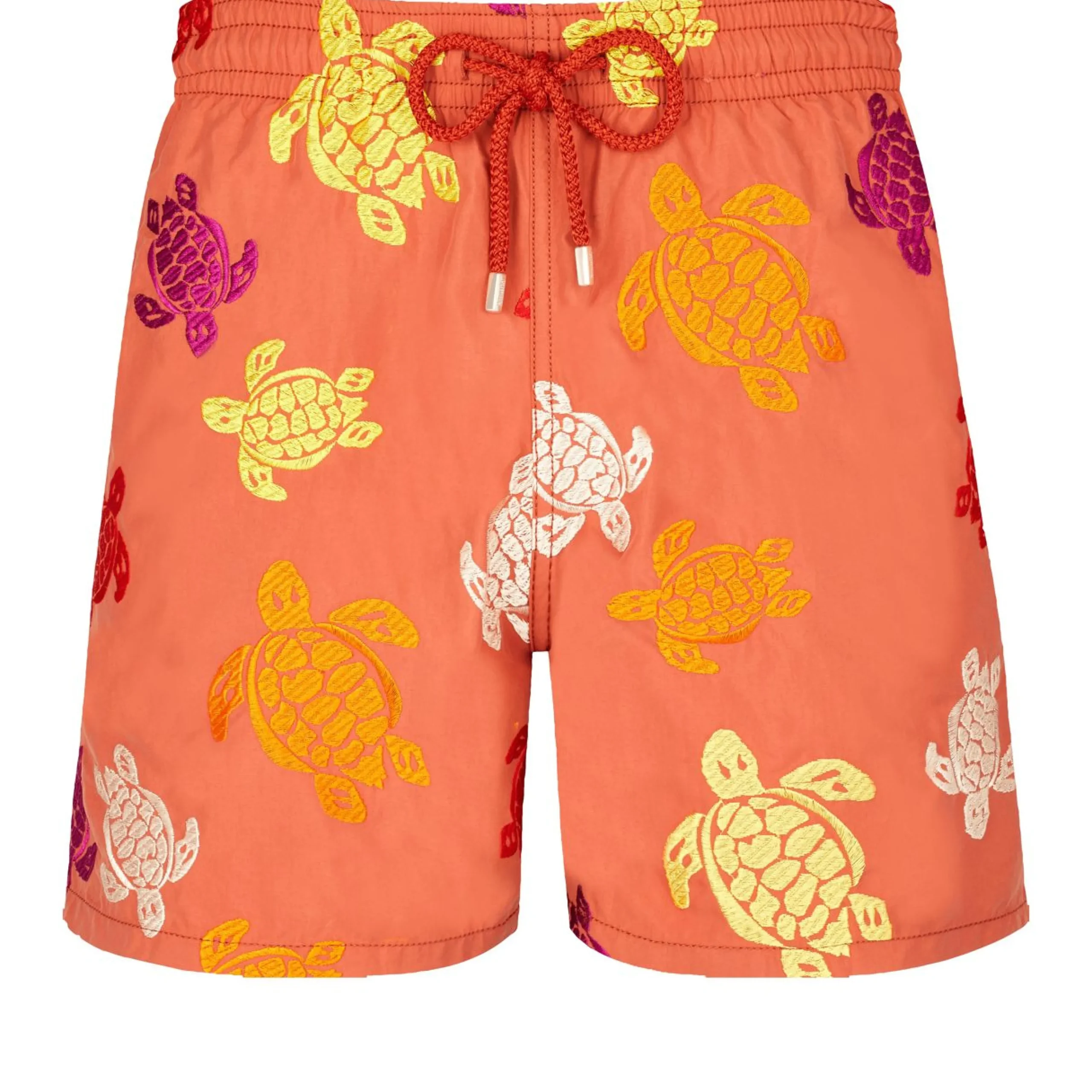 Homme Vilebrequin Le Brodé^Maillot De Bain Brodé Homme Ronde Tortues Multicolores - Edition Limitee