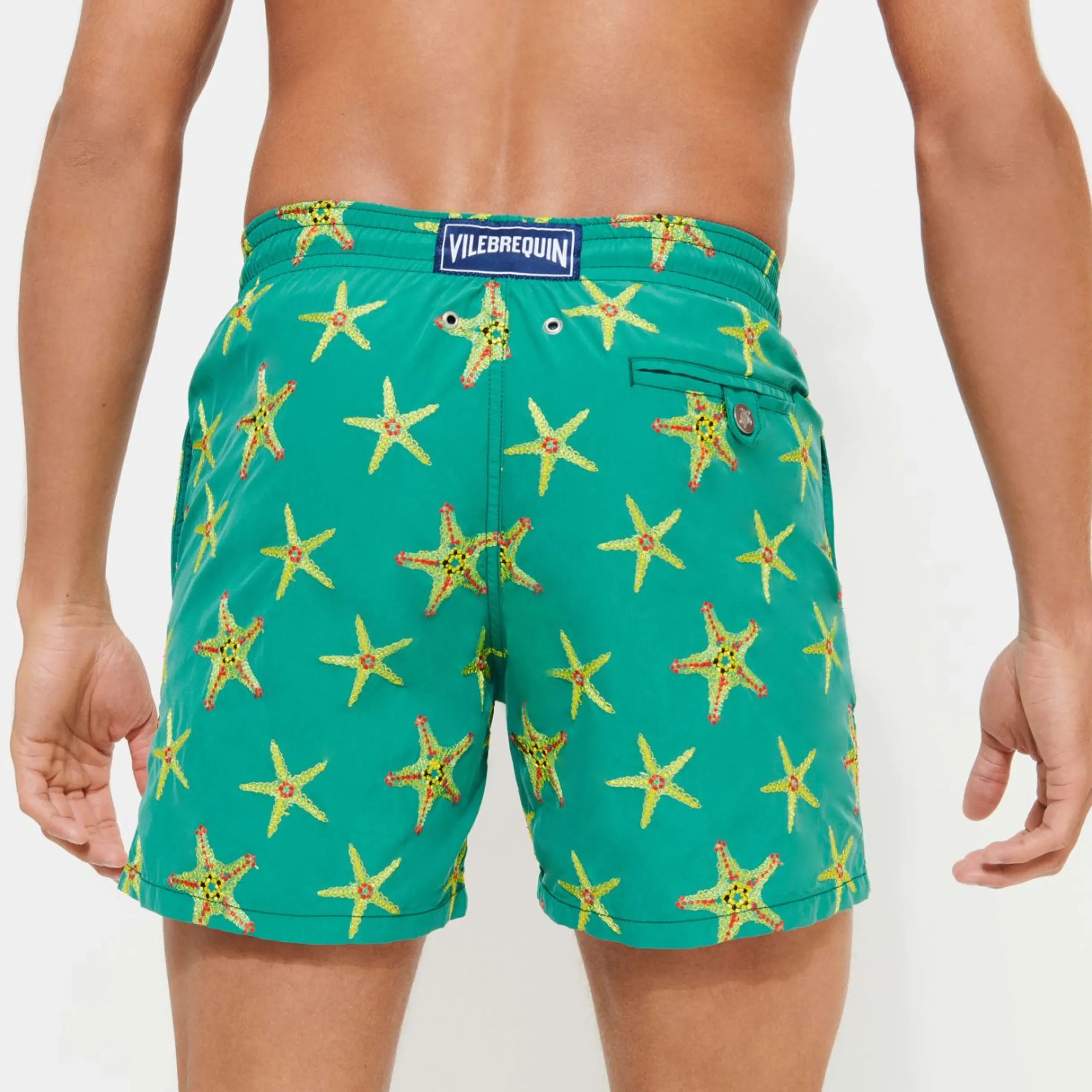 Homme Vilebrequin Le Brodé^Maillot De Bain Brodé Homme Starfish Dance - Edition Limitee
