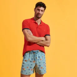 Homme Vilebrequin Le Brodé^Maillot De Bain Brodé Homme Piranhas - Edition Limitee