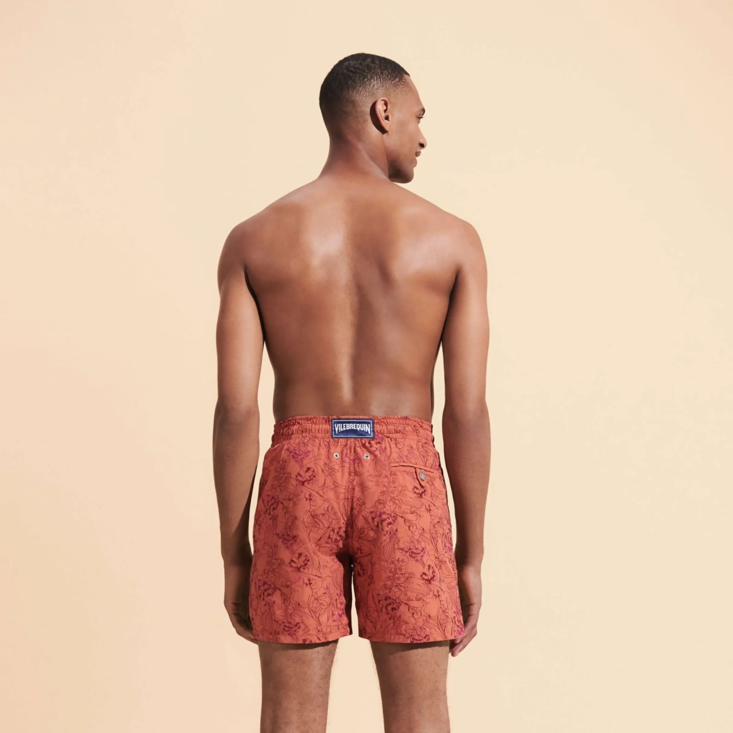 Homme Vilebrequin Le Brodé^Maillot De Bain Brodé Homme Marche Provencal - Edition Limitee