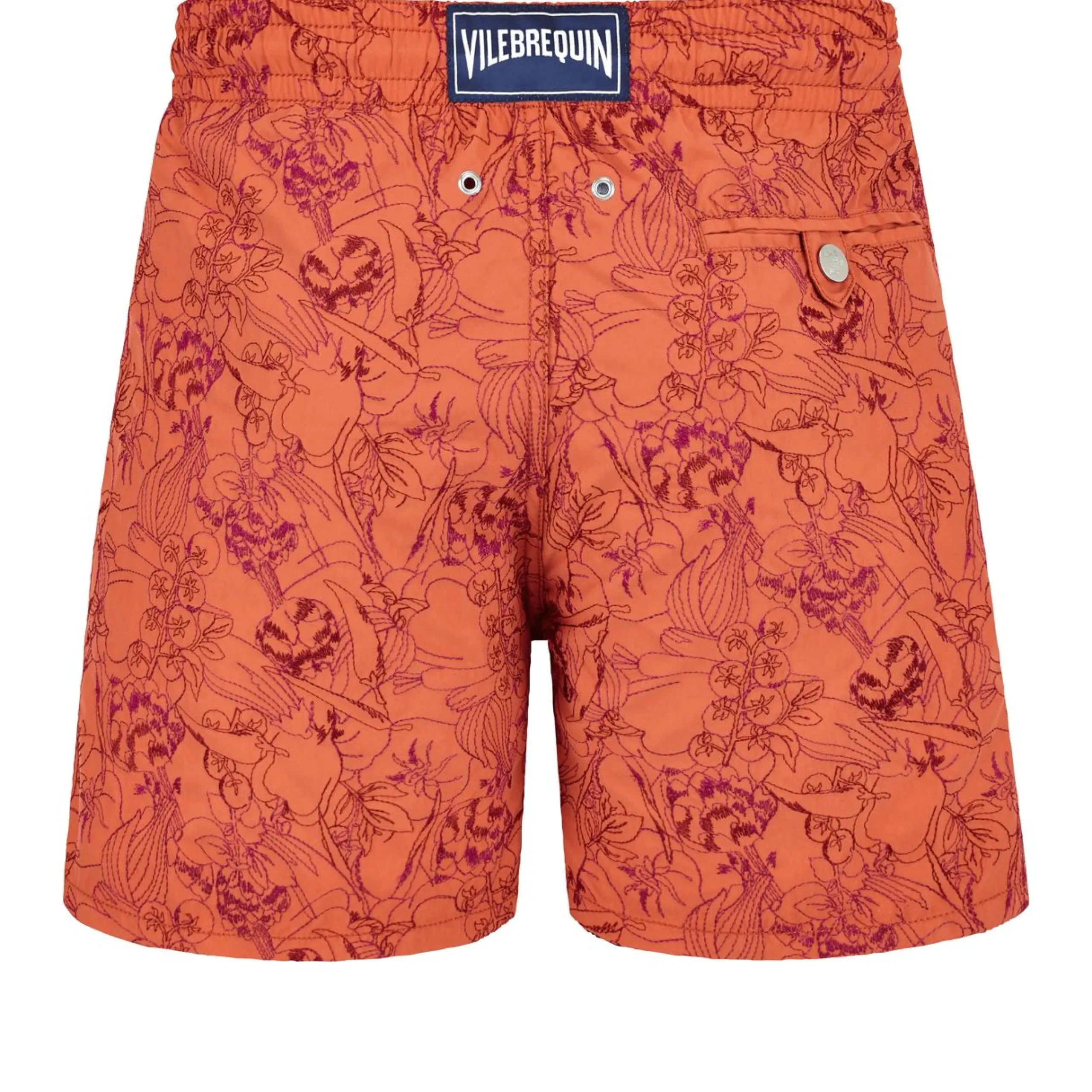 Homme Vilebrequin Le Brodé^Maillot De Bain Brodé Homme Marche Provencal - Edition Limitee