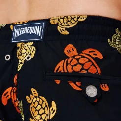 Homme Vilebrequin Le Brodé^Maillot De Bain Brodé Homme Ronde Des Tortues - Edition Limitee